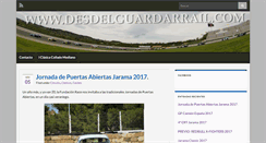 Desktop Screenshot of desdelguardarrail.com